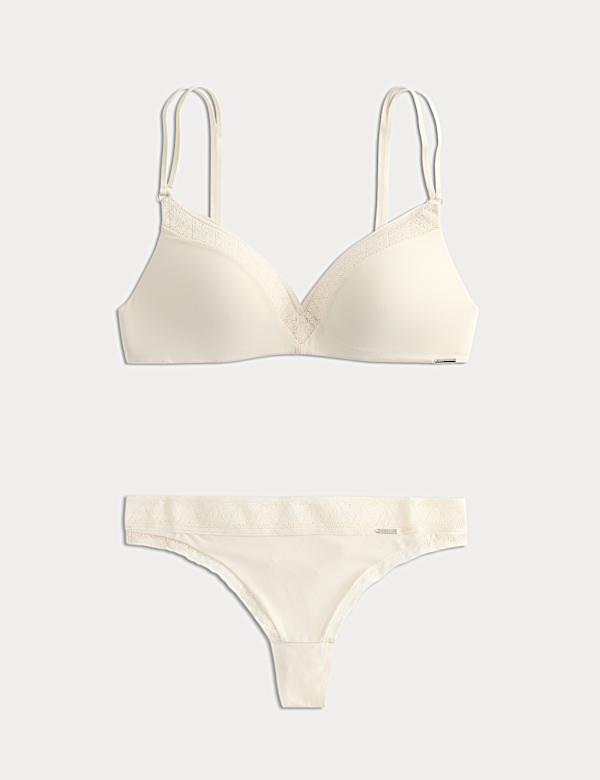 Boston Non Wired Plunge Bra Set A-E - JP
