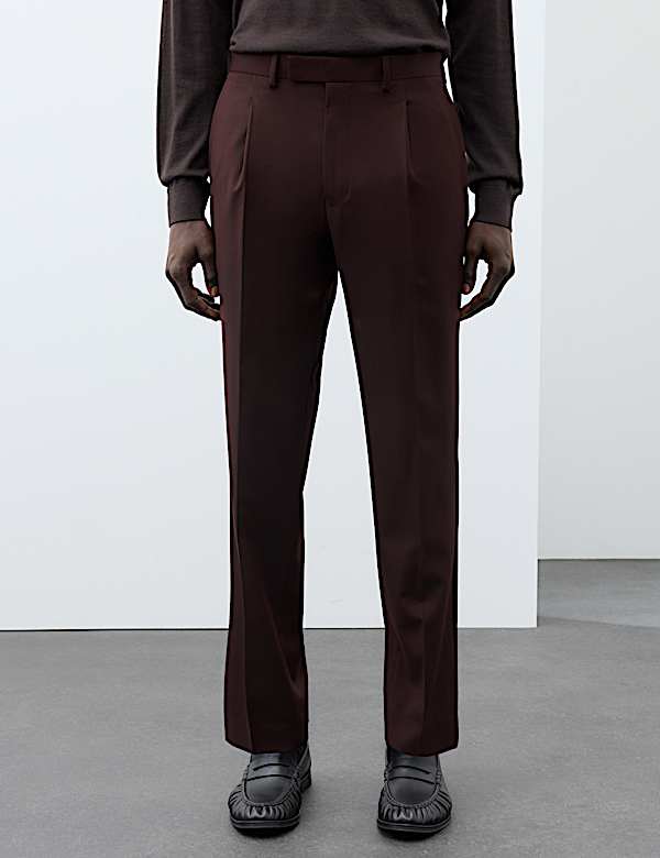 2 Piece Merino Wool Rich Double Breasted Suit - AL