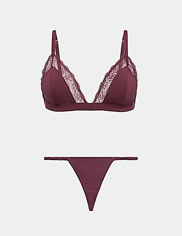 Clara Papertouch Non Wired Bralette Set - DK