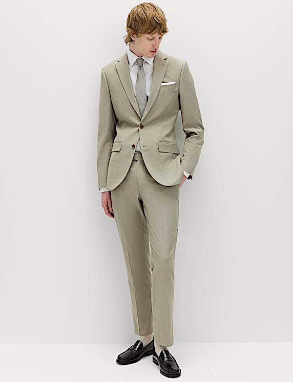 2 Piece Slim Fit Stretch Suit