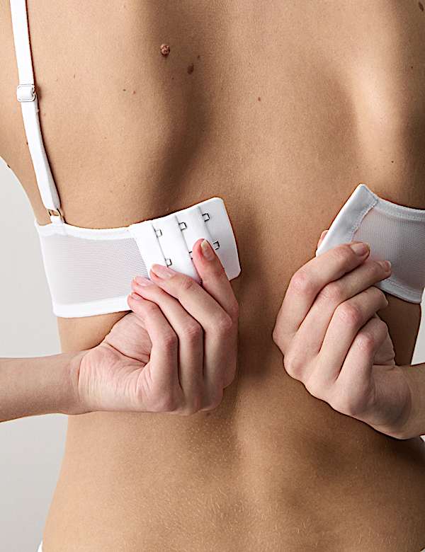 Savannah Lace Wired Longline Balcony Bra Set A-E - CA