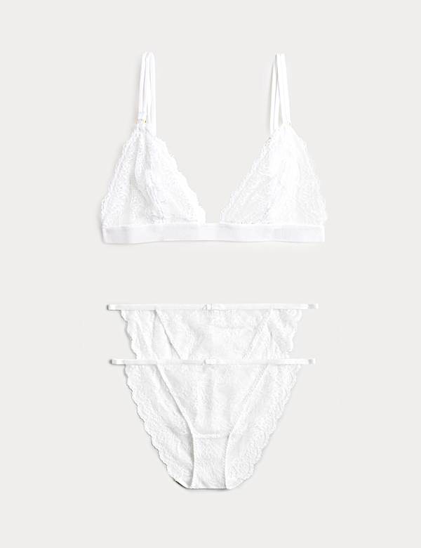 Ida Lace Non Wired Bralette Set A-E - FR