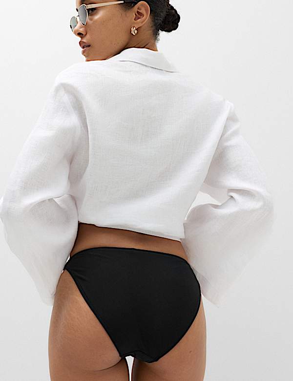 Padded Cropped Scoop Neck Bikini Set - NZ