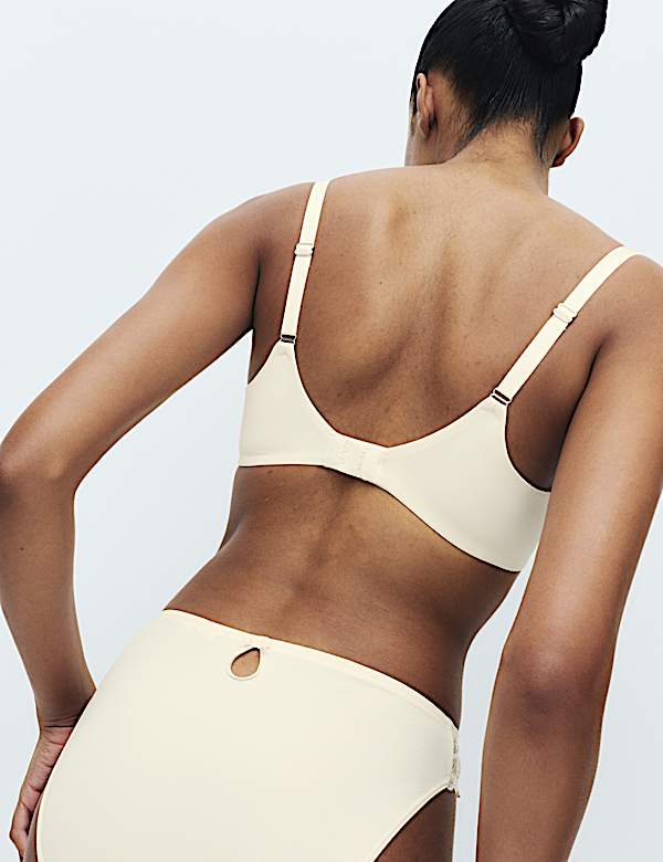 Embrace Embroidered Wired Full Cup Bra Set A-E - KG