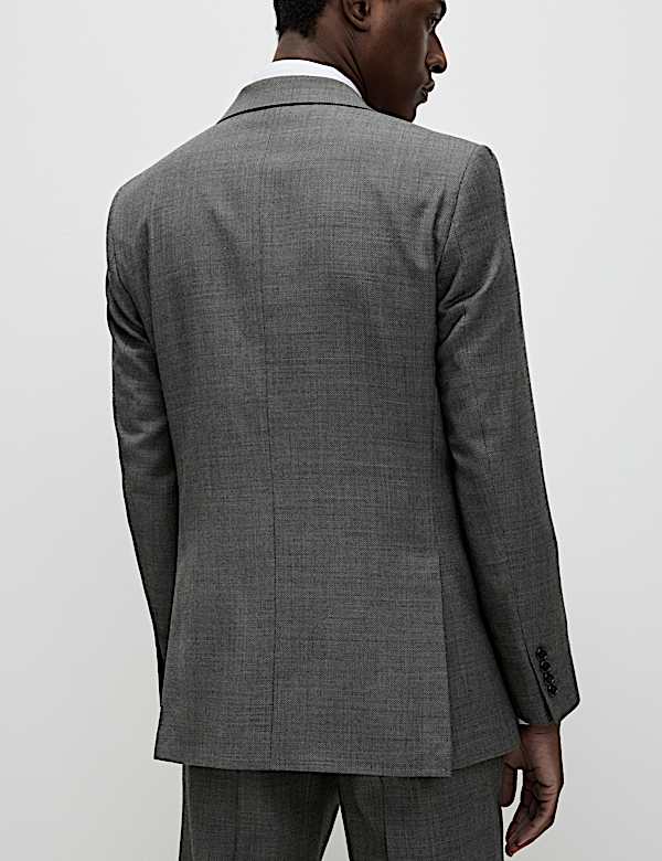 Regular Fit Pure Wool Suit - BG