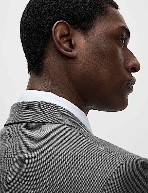 Regular Fit Pure Wool Suit - BG