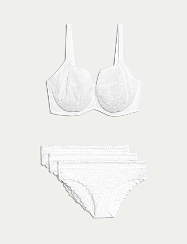 Soutien-gorge Flexifit™ à armatures et maintien optimal en dentelle, bonnets F à H - CH