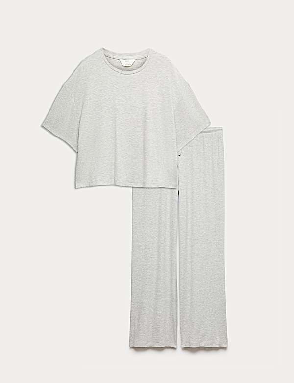 Ensemble haut de pyjama en modal c&ocirc;tel&eacute; - CH