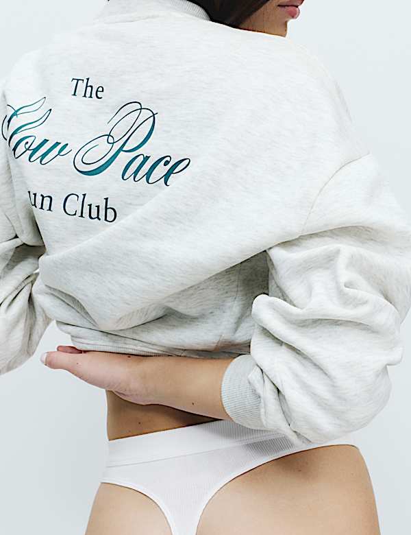 Juni Cotton Rib Non Wired Crop Top Set A-E - US