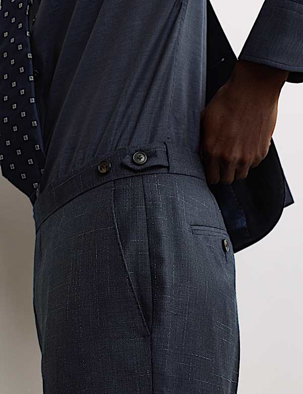 Costume coupe ajustée en laine - CA