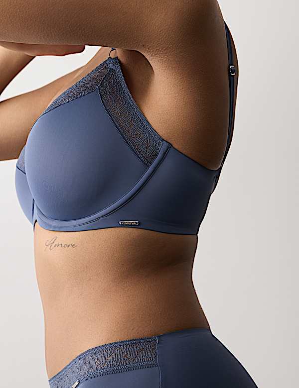 Boston Microfibre Wired Minimiser Bra Set C-G - US