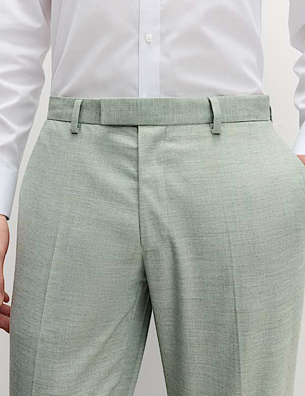 2 Piece Slim Fit Textured Stretch Suit - JE