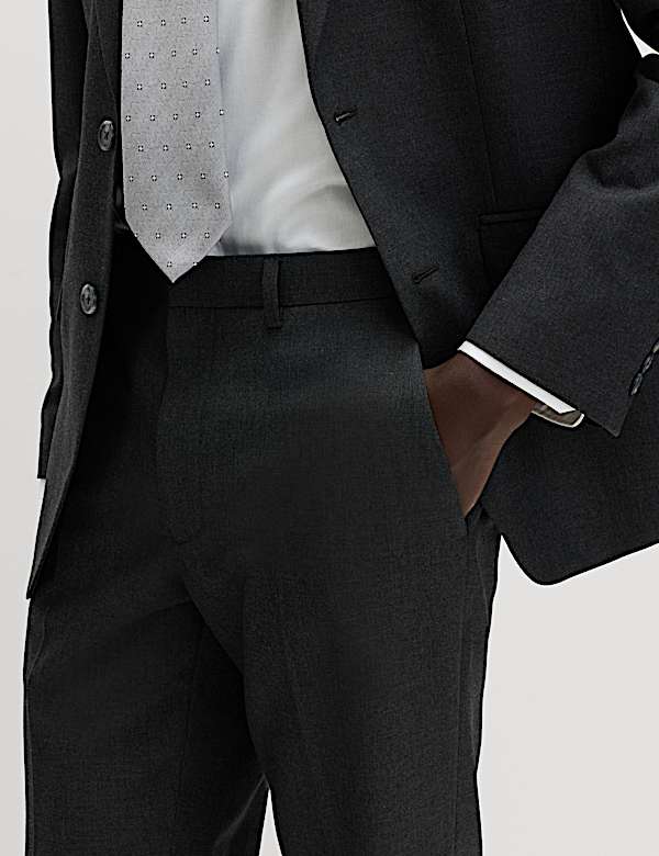 Regular Fit Machine Washable Suit - ID