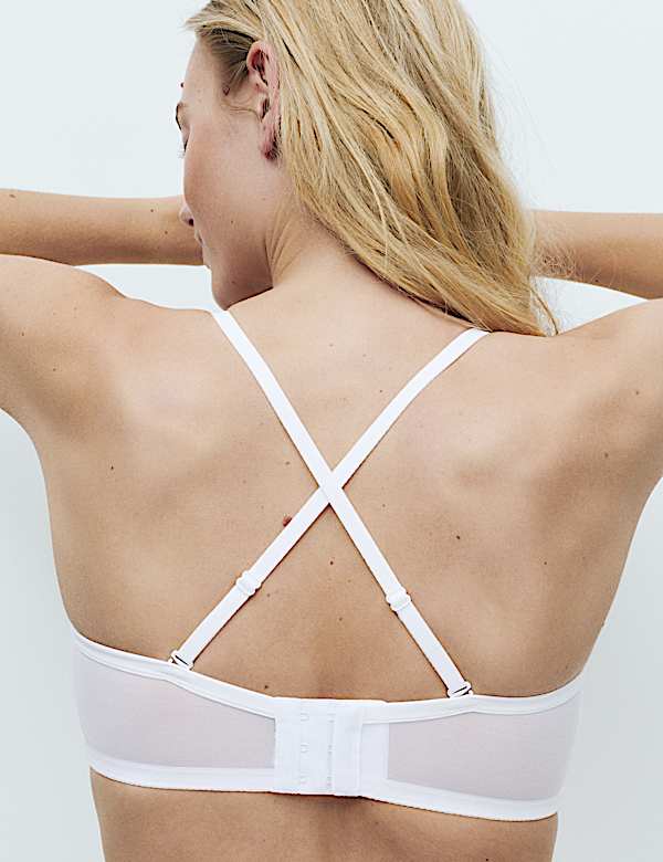2 Pack Jasmine Lace Wired Strapless Bra Set (A-E) - GR