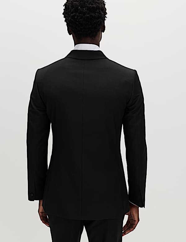 Costume smocking 2 pi&egrave;ces crois&eacute; coupe slim - FR