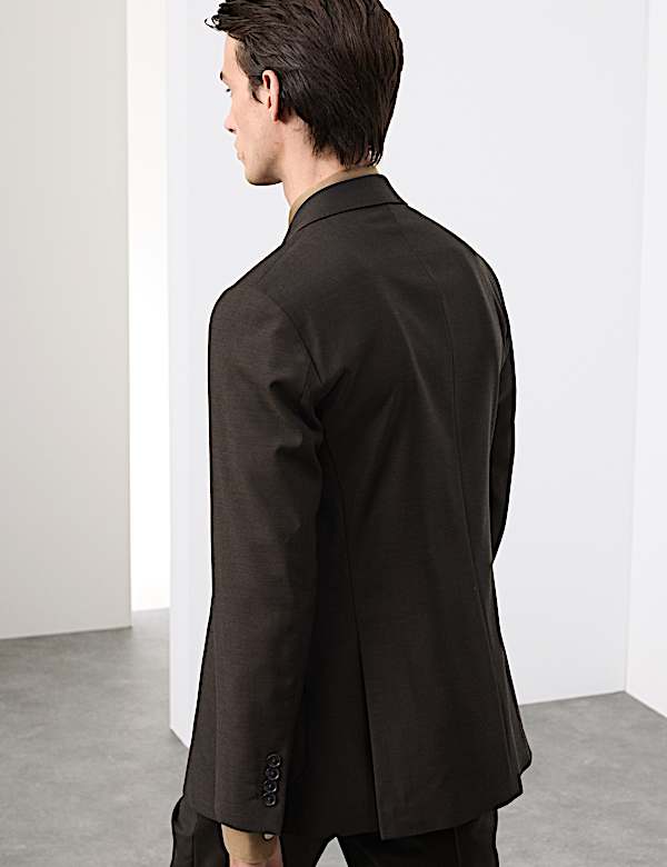 Tailored Fit Wool Rich Suit - DK