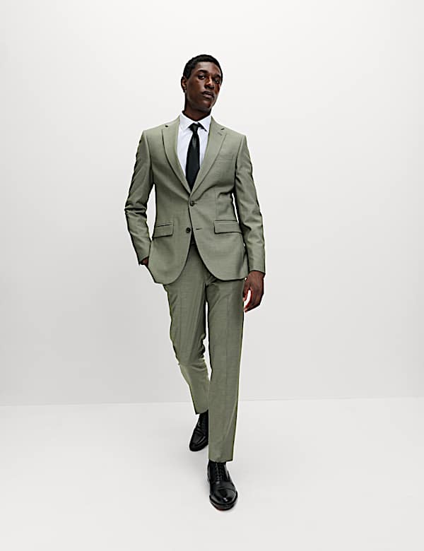 Slim Fit Stretch Suit - ID