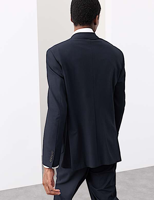 Tailored Fit Wool Blend Performance Suit - FI