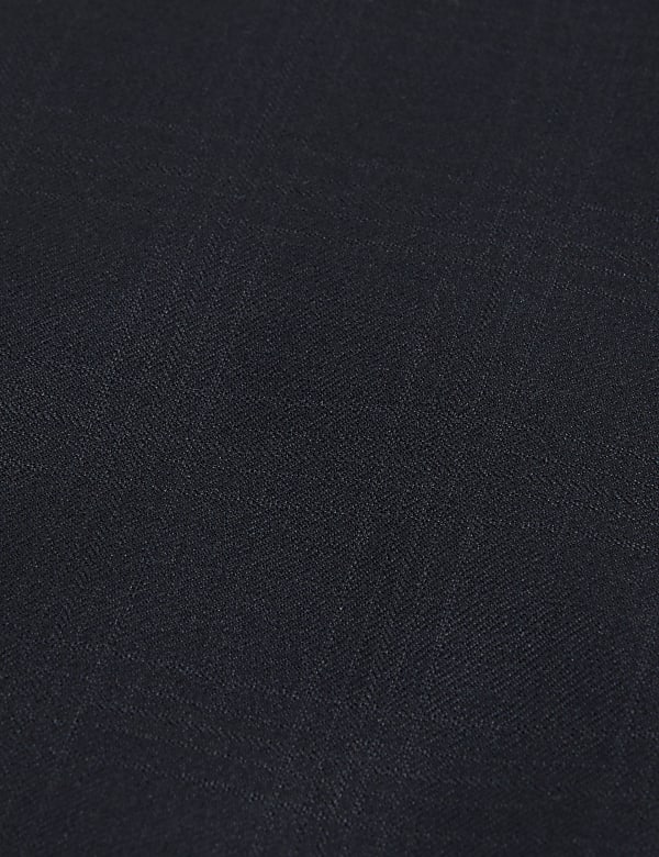 Tailored Fit Pure Wool Check Suit - RO
