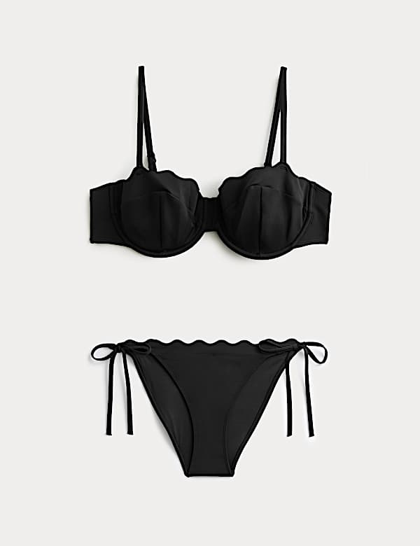 Wired Sculpt Scallop Bikini Set - EE