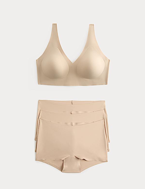 Body Invisibles&trade; Non Wired Crop Top Set A-E - SI