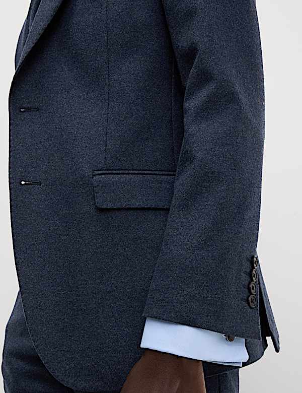 Tailored Fit Wool Rich Tweed Suit - ES