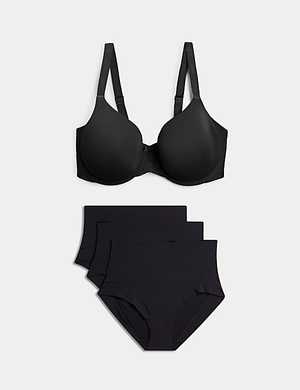 Flexifit™ Wired Full-Cup T-Shirt Bra Set A-E - HU