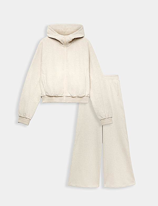 Cotton Hoodie & Joggers Set - JP