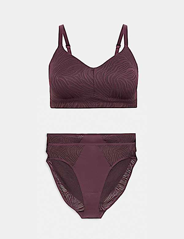 Body Lace Non Wired Total Support Bra Set B-H - NZ
