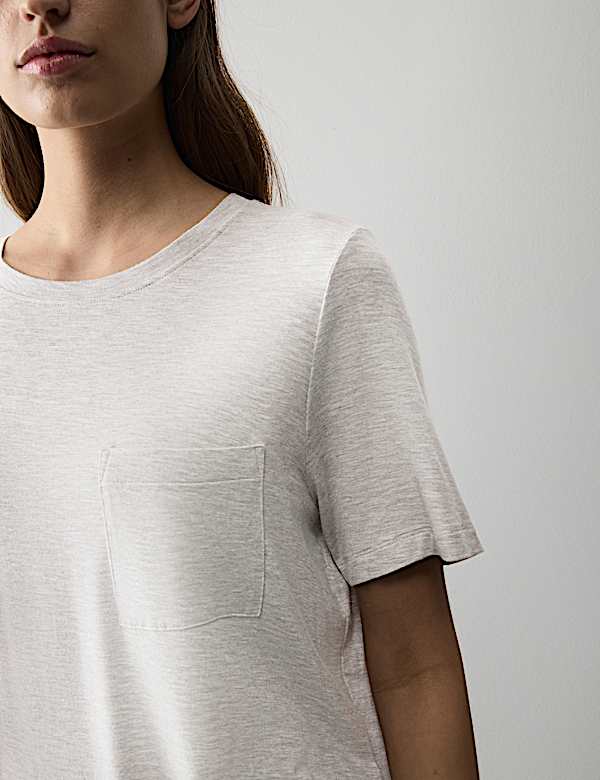 Pocket Detail Pyjama Set - AT