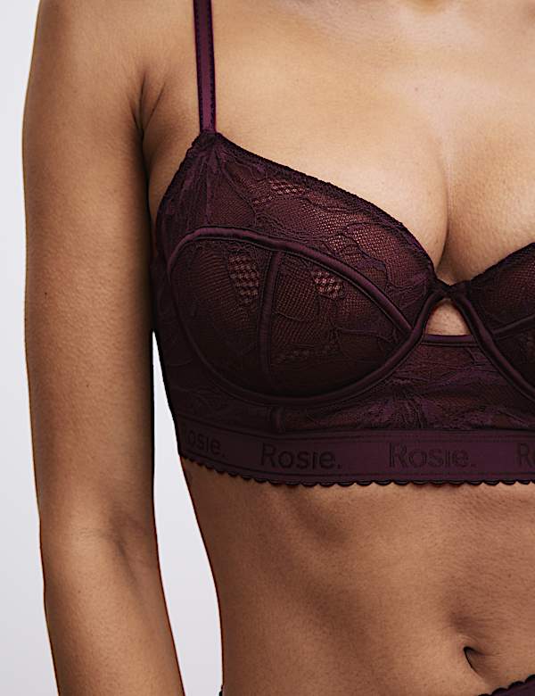 LaceWear Wired Longline Balcony Bra Set A-E - DE