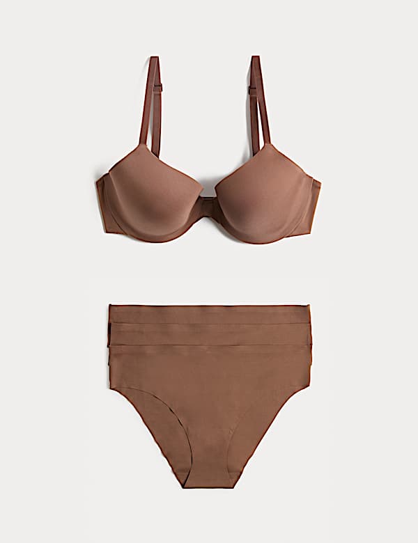 Body Invisibles&trade; Wired Demi Cup Bra Set A-E - ID