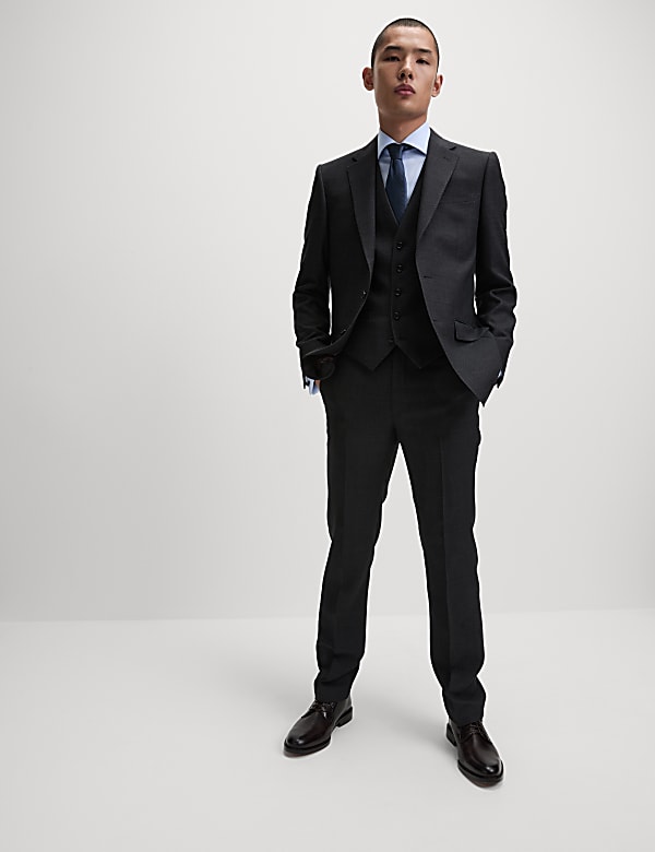 Regular Fit Pure Wool Suit - NL
