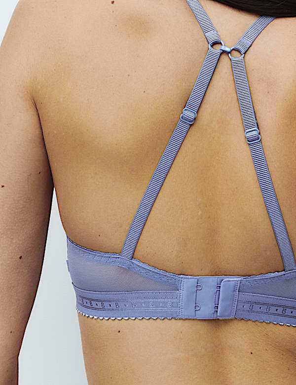 Cleo Lace Non Wired Plunge Bra Set A-E - SE