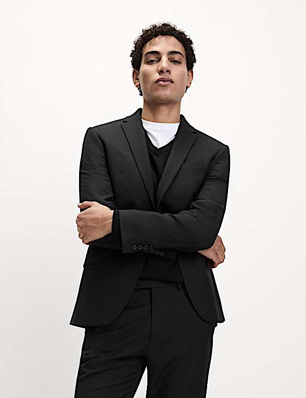 Skinny Fit Stretch Suit - US