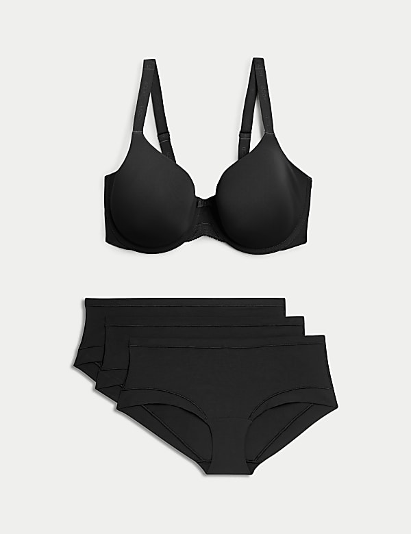 Flexifit™ Wired Full-Cup T-Shirt Bra Set A-E - CA