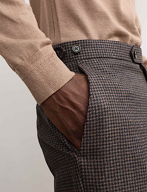 Houndstooth Double Breasted Suit - CA