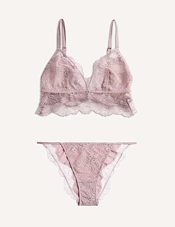 Nolana Lace Non Wired Bralette Set A-E - BN