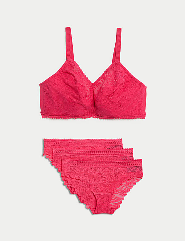 Flexifit™ Lace Non Wired Bralette Set F-H - TW