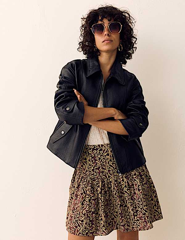 Floral Top & Skirt Set - MV