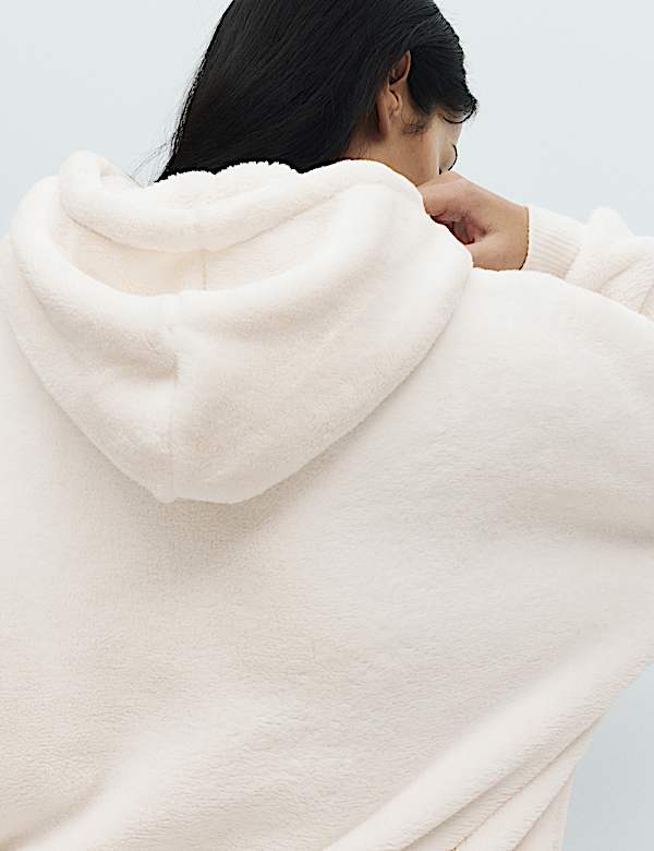 Fur Fleece Lounge Hoodie Set - BN