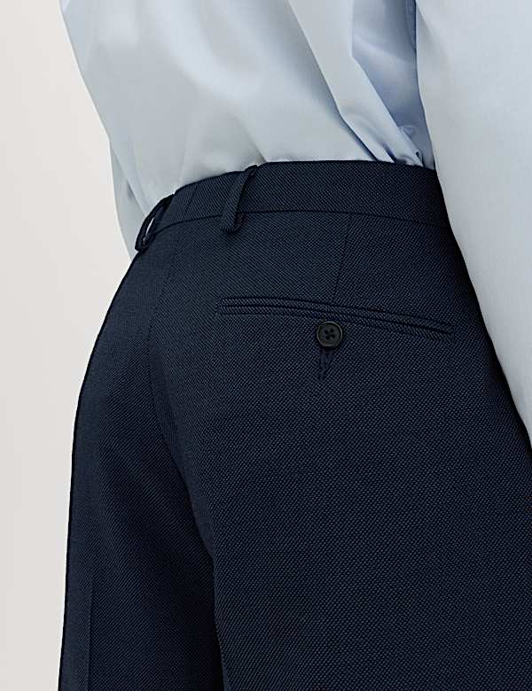 3 Piece Regular Fit Pure Wool Suit - JO