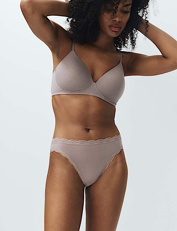 3pk Non Wired T-Shirt Bras Set A-E