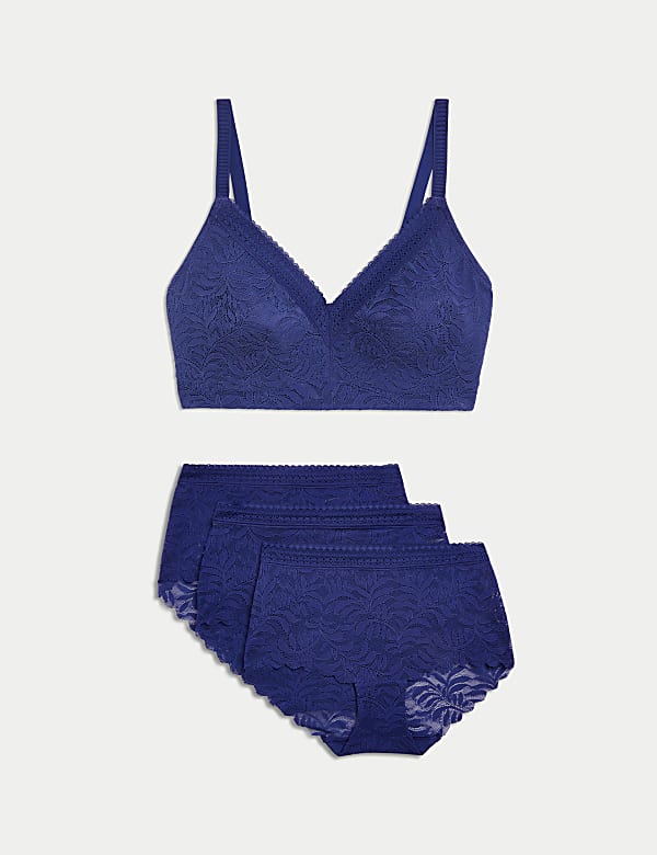 Soutien-gorge Flexifit™ minimiseur sans armatures orné de dentelle, bonnets C à K - LU