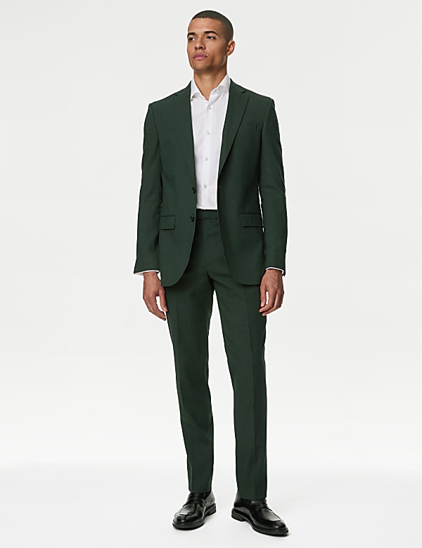 Tailored Fit Italian Linen Miracle™ Suit  - ES