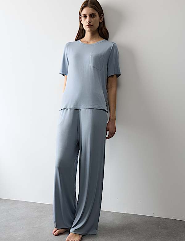 Pocket Detail Pyjama Set