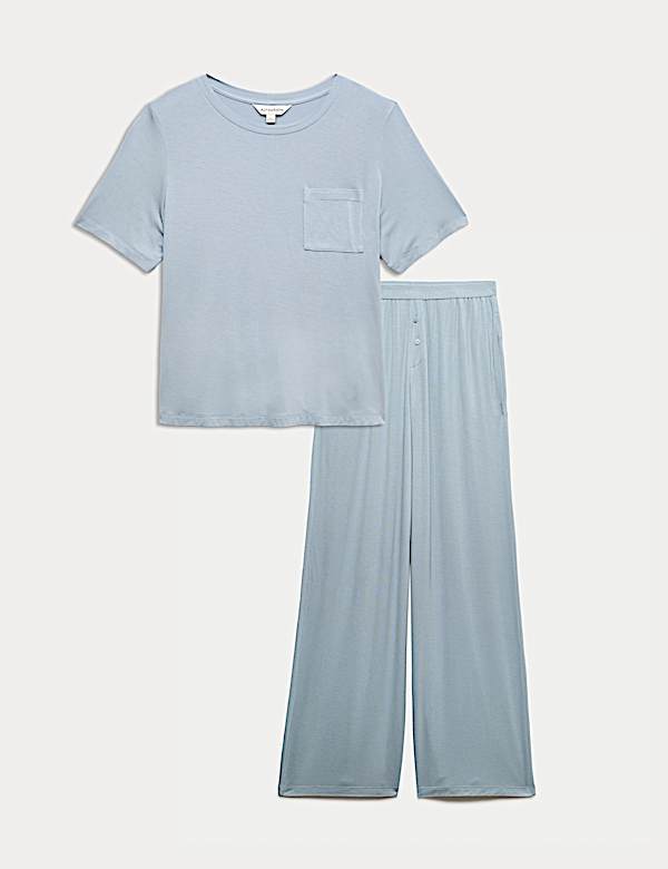 Pocket Detail Pyjama Set - AT