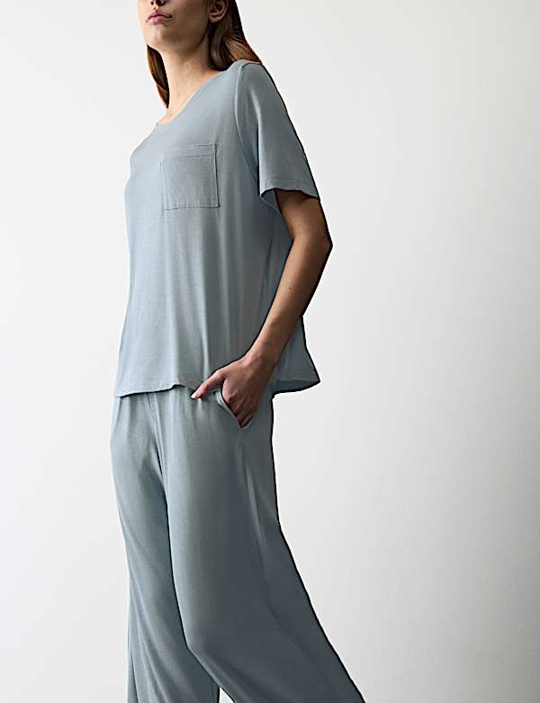 Pocket Detail Pyjama Set - AT