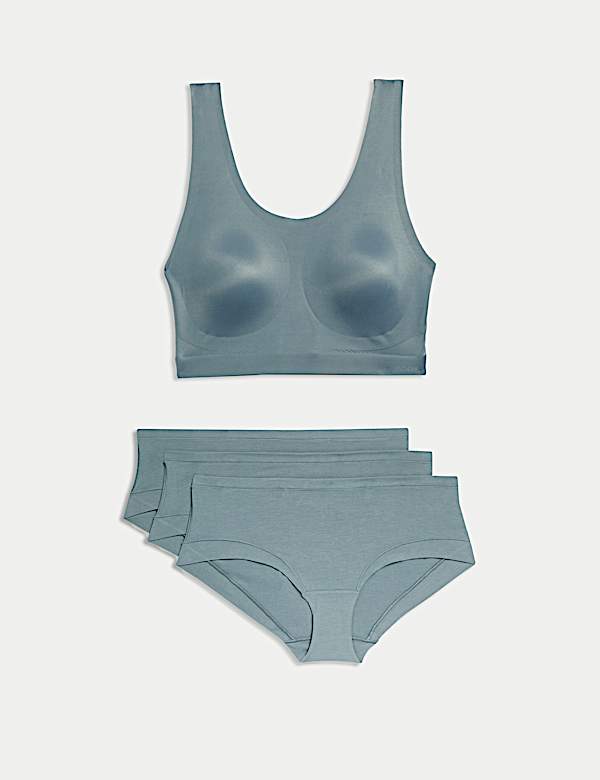 Flexifit™ Non Wired Crop Top Set - JO