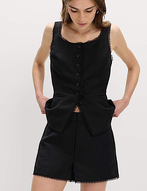 Waistcoat & Short Set - BN
